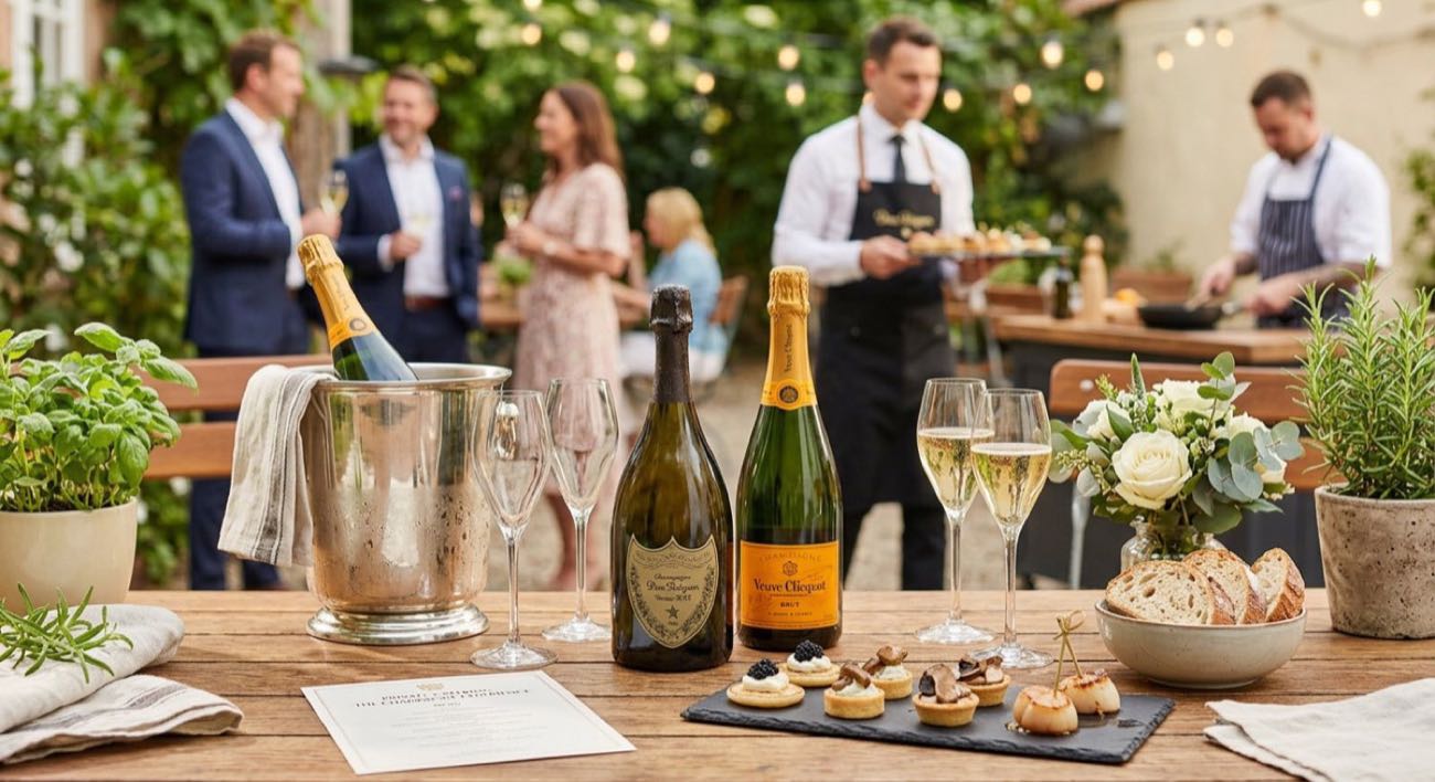 Champagne & private catering